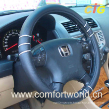 Leather Steering Wheel Cover (SAFJ03950)